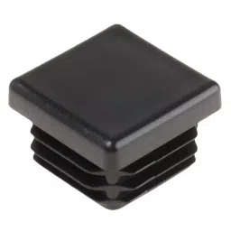 RS PRO Black Square Tube Plug, 25.4 mm Model No 5260667 (1 Bag of 100)-picture-19