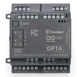 Official Arduino Pro Opta Ext D1608E Expansion Board image 1