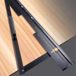 Shinwa Rules Circular Saw Guide Ruler Foldable L-angle Next with Angle Cutting Function, 12624930 image 3