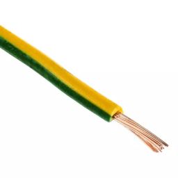 RS PRO 2567030 1.5 mm² Multi Core Hook Up Wire Green & Yellow (100 m)-image-18