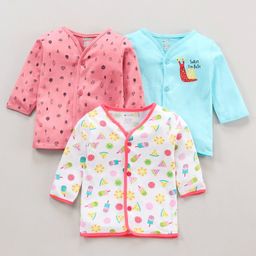 OHMS Full Sleeves Vests Pack of 3 - Multicolour-image-2