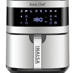 Inalsa Air Fryer  6.5 L Sous Chef-1650W -Black/Silver-15