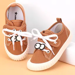 Cute Walk by Babyhug Velcro Casual Shoes- Brown-picture-26