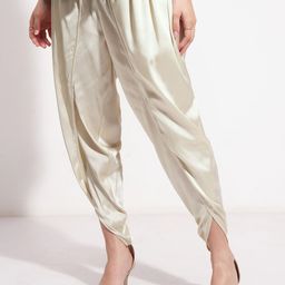 Vishudh Women Solid Dhoti Pants-image-8
