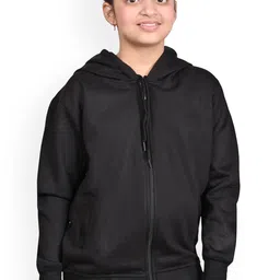 BAESD Girls Hooded Solid Lightweight Bomber Jacket-picture-41