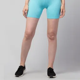 UllasPemium Women Skinny Fit Cycling Sports Shorts - Pack Of 2-picture-35