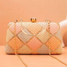 ARTKLIM Embroidered Box Clutch-image-9