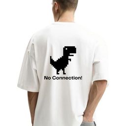 Fashnobic Men Graphic Printed Round Neck Cotton Oversized T-shirt-image-123
