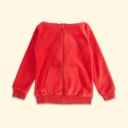 Pantaloons Junior Red Regular Fit Full Sleeves Jacket-image-45
