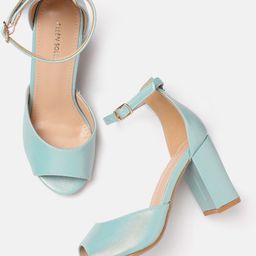 Allen Solly Shimmer Block Heels-56