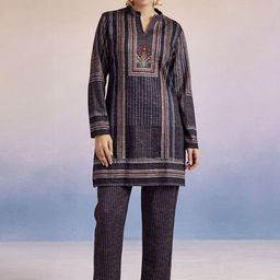 Jaipur Kurti Striped Tunic & Trouser Co-Ords-image-54