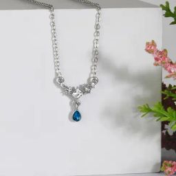ToniQ Silver-Plated Necklace for Women-12