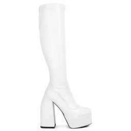 London Rag Women's White Casual Booties-image-41
