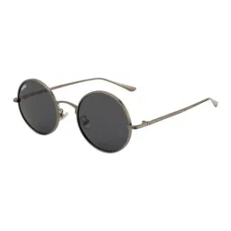 MAGNEQ Black UV Protection Round Unisex Sunglasses-image-28