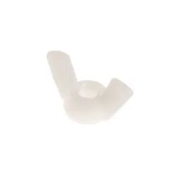 RS PRO 22.8 mm Plain Nylon Wingnut M5, 2326977 Bag of 25 Pcs-3