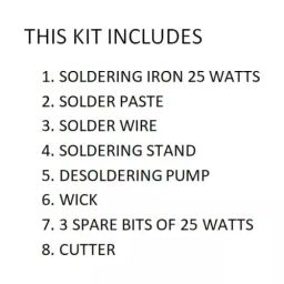 Vtronix Soldering Kit Conical Tip, VtX- 25 W-SIK101 (Pack of 8) image 2