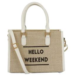 London Rag Beige Printed Small Tote Handbag-picture-10