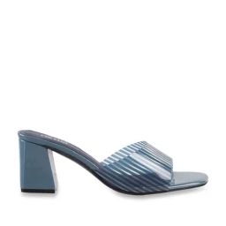 Metro Women's Blue Casual Sandals-image-88