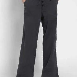 American Eagle Black Regular Fit Trousers-image-38