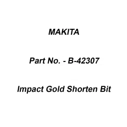 Makita Impact Gold Shorten Bit Size SQ2-30 mm, Part No B-42307 (Set of 2 Pcs)-image-9