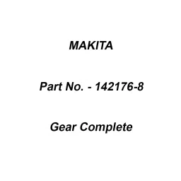 Makita Gear Complete Suitable For MT450, Part No 142176-8-44