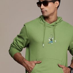 WROGN Graphic Printed Hooded Sweatshirt-image-41
