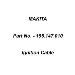 Makita Ignition Cable Suitable For EA4301, Part No 195.147.010-image-26