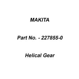 Makita Helical Gear Size 45 mm Suitable For CC500D, Part No 227855-0-picture-12