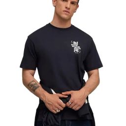 Puma Black House Of Graphics Relaxed Fit T-Shirt-picture-24