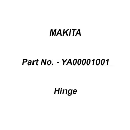 Makita Hinge Suitable For ELM4121, Part No YA00001001-picture-43