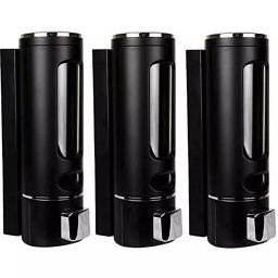 GENERIC 400 ml Black Plastic Liquid Dispenser, FG2508 (Pack of 3)-image-78
