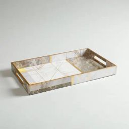 Home4U Lippy Multicolor MDF Tray (3 Pcs) image 4