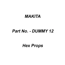 Makita Hex Props Suitable For TW-800T, Part No DUMMY 12-picture-37