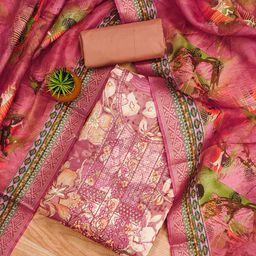 LeeliPeeri Designer Embroidered Unstitched Dress Material-picture-28