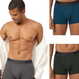 Freecultr Multi Comfort Fit Trunks - Pack of 3-picture-47