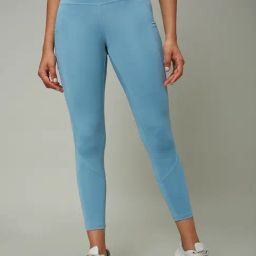 SILVERTRAQ Blue Relaxed Fit Leggings-picture-39
