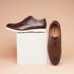 Ruosh Men's Brown Derby Shoes-image-58