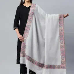 SWI Stylish Women Paisley Woven Design Shawl-image-94