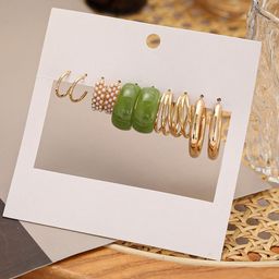 Jewels Galaxy Multicoloured Contemporary Hoop Earrings image 2
