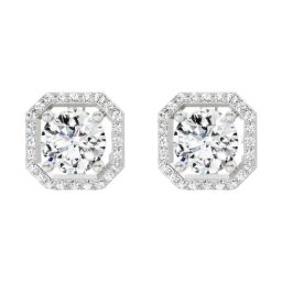 Sparkles Lab Grown Diamond 14k (585) White Gold Earrings for Women-picture-30