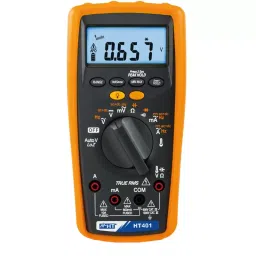 HT TRMS AC+DC Digital Multimeter 600 Ω to 40 MΩ Resistance Range, HT401-11