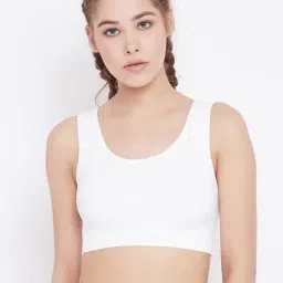 C9 Airwear White Sports Bra-image-49