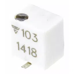 Vishay Surface Mount Trimmer Potentiometer 250 mW Power 10 kΩ Gull Wing Terminal, TSM4YL103KB25 (Pack of 50 Pcs)-image-93