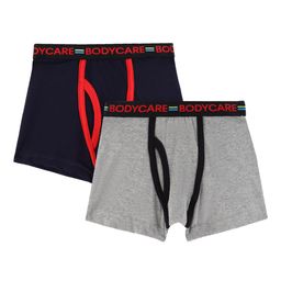 Bodycare Kids Boys Pack Of 2 Grey & Navy Blue Solid Cotton Trunk KGA2064-PK001-image-96