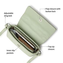 Fastrack Textured Structured Sling Bag image 4