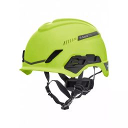 MSA Safety V-Gard H1 Black Green Safety Helmet with Chin Strap Adjustable Ventilated, 10194788-image-96