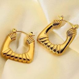 HOUSEOFTRENDZZ Contemporary Hoop Earrings-image-41