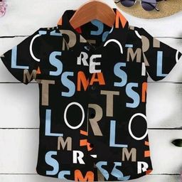 Crooxa Boys Slim Fit Printed Casual Shirt-image-71