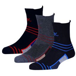 RC. ROYAL CLASS Men Pack Of 3 Striped Cotton Calf-Length Socks-23