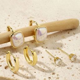 SALTY Contemporary Studs Earrings-image-93